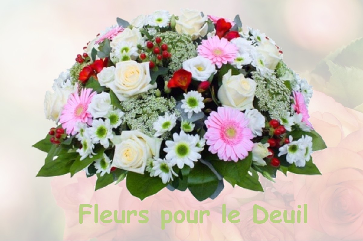 fleurs deuil ESTRABLIN